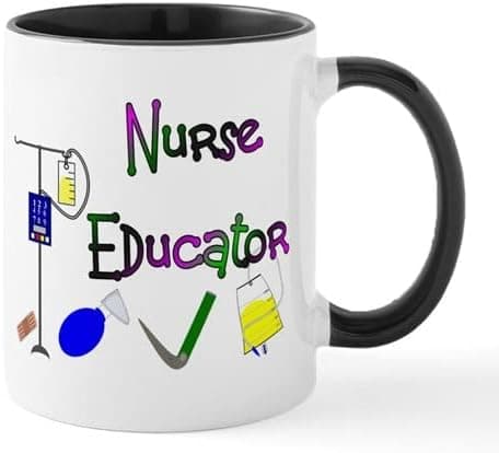 CafePress Nurse Educator Mug Ceramic Coffee Mug, Tea Cup 11 oz