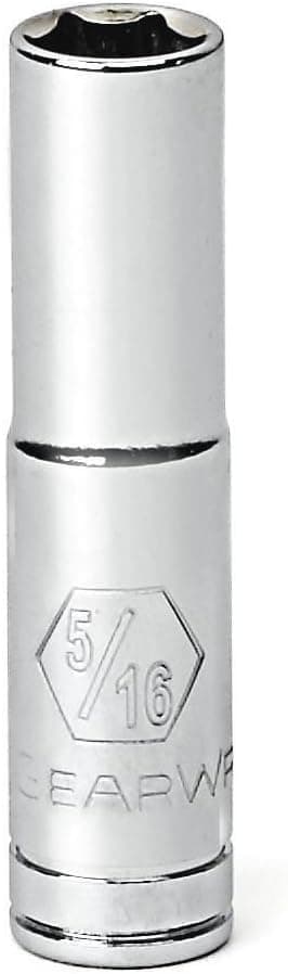 GEARWRENCH 1/4" Drive Deep SAE Socket 7/16", 12 Point - 80227