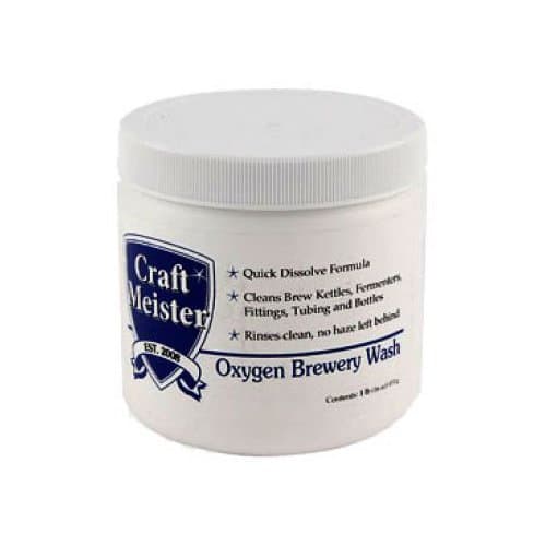National Chemicals 32041 Craft Meister Oxygen Brewery Wash - 1 lb.
