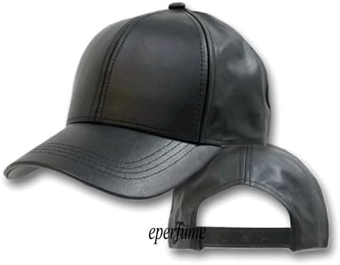 Big Big store Leather Lady Baseball Cap