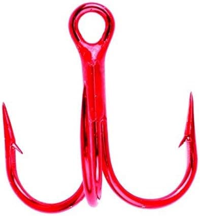 Eagle Claw Lazer 3X Treble Short Shank Round Bend Hook