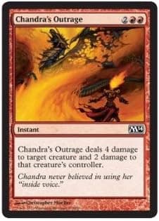 Magic The Gathering - Chandra39;s Outrage - Magic 2014