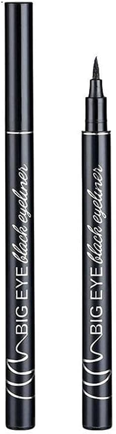 Lbaby Ink Eye Liner Black Liquid Eyeliner Pen with Felt-Tip Waterproof Long-Lasting Smudge-Proof Eyelin Pens Ultra Precise Fine Tip