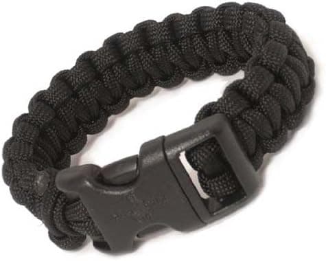 Para Cord Brands SBODM Survival Bracelet Olive Drab Size Medium with Hand Tied Military Para-Cord Construction