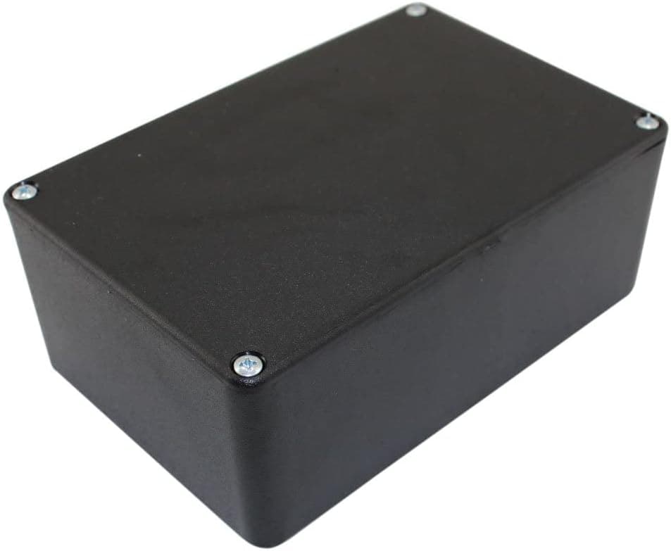 ABS Plastic Project Box - 6" x 4" x 2.1", enclosure, multipurpose, comes with screws, educational