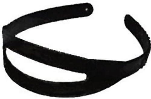 Storm Black Silicone Replacement Mask Strap