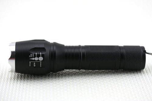 HOTSALE XM-LT6 Flashlight 3-mode 1800 Lumens Zoomable Torch 18650 3A AAA