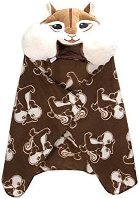 WuKong Squirrel Cloak Blanket Hat Detachable
