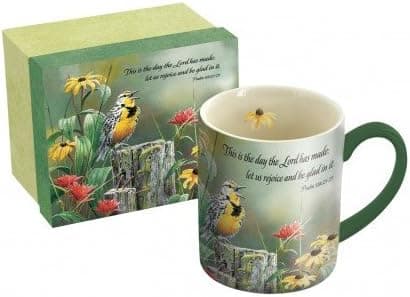Lang Greeting The New Day Mug, 14-Ounce