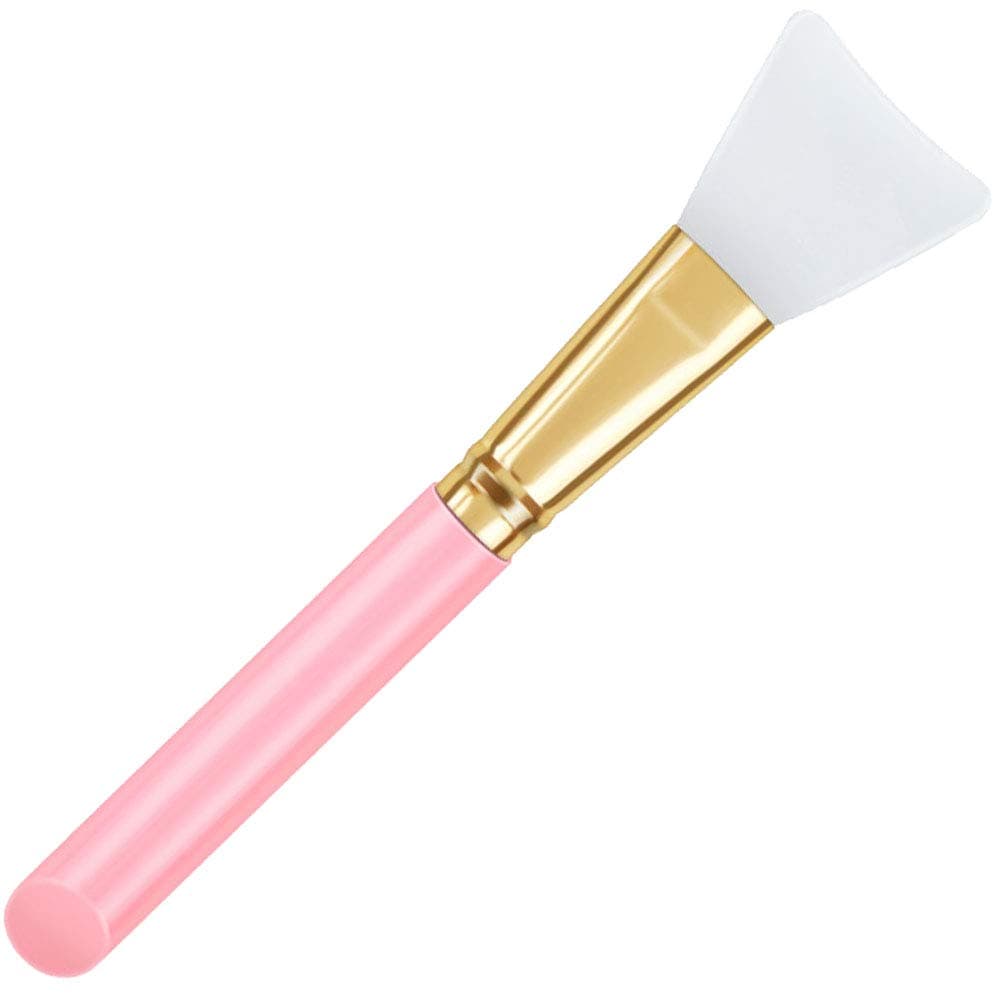NIUTA Silicone Face Mask Brushes, Flexible Facial Mud Mask Applicator Brush, Hairless Moisturizers Applicator Tools And Body Butter Applicator Tools (1PCS)
