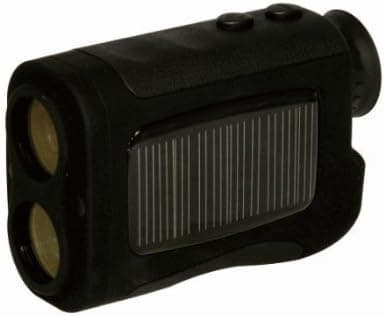 GSI Quality Solar-Powered Weather-Resistant 400 Laser Rangefinder - 6x Magnification - In-Lens LCD Measurement Display - For Hunting, Golf, Outdoor Activities