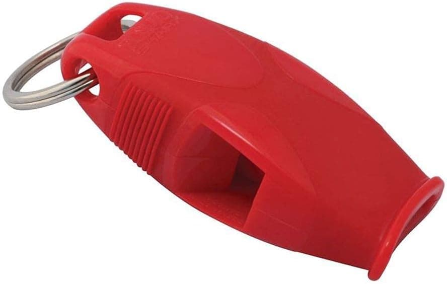 Fox 40 Sharx Safety with Break Away Lanyard, Red/Red