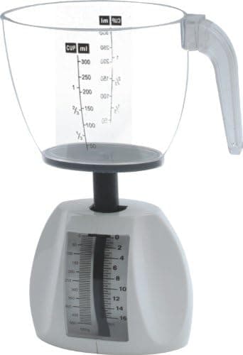 GSI Super Quality Mechanical Portable Kitchen Scale With Bowl - High Precision Exact Weight And Measurements - For Cooking, Dieting, Portion Control Etc.