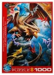 EuroGraphics Dragon Clan by Anne Stokes 1000-Piece Puzzle