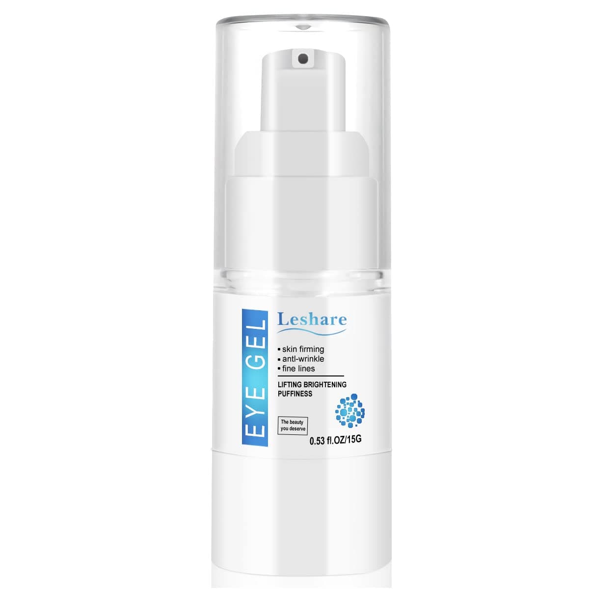 Best Skin Firming Eye Gel for Anti-wrinkles, Fine Lines, Dark Circles, Puffiness, Eye Bags (15g)