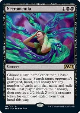 Magic: The Gathering - Necromentia - Foil - Core Set 2021