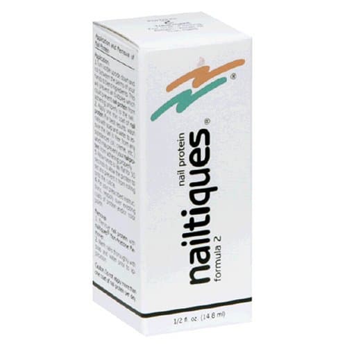 Nailtiques Nail Protein Formula 2, 0.5-Ounce Bottles (Pack of 2)