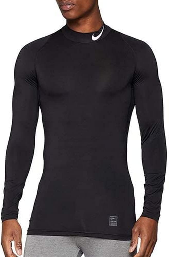 NIKE Men Pro Compression Long-Sleeve Mock Top