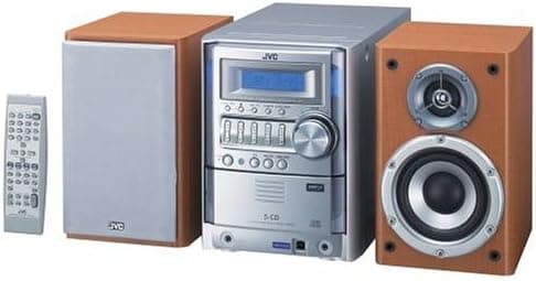 JVC FSG5 180-Watt Micro Audio System with 5-Disc CD Changer and Digital AM/FM Tuner (Discontinued by Manufacturer)