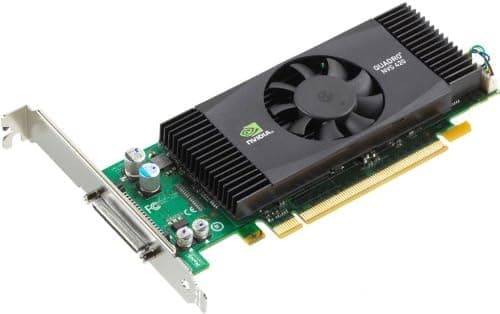 NVIDIA Quadro NVS 420 by PNY 512MB GDDR3 PCI Express Gen 2 x16 VHDCI to Quad DVI-D SL or DisplayPort Profesional Business Graphics Board, VCQ420NVS-X16-DVI-PB