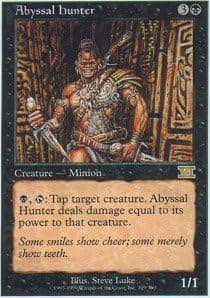 Magic The Gathering - Abyssal Hunter - Sixth Edition