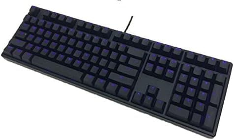 Ducky One Blue LED Backlit Mechanical Keyboard (Blue Cherry MX)