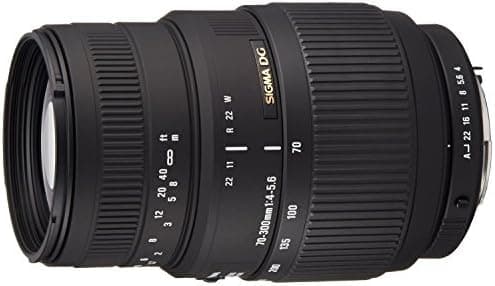 Sigma 70-300mm f/4-5.6 DG Macro Telephoto Zoom Lens for Pentax SLR Cameras - International Version (No Warranty)