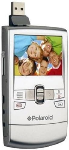 Polaroid DVF-720SC 5MP Hi-Definition Digital Camcorder with 2.4-Inch LCD Display (Silver) (Discontinued by Manufacturer)