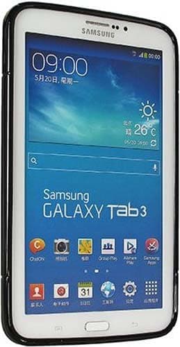 C&E Flexible Gel Skin Case for Samsung Galaxy Tab 3 7.0 - Black (CNE05031)