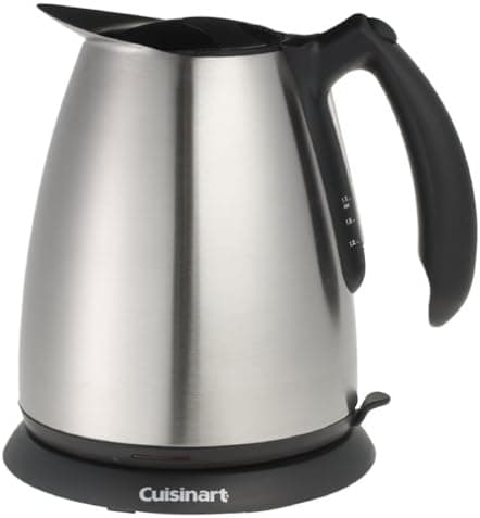 Cuisinart CJK-17BC Cordless Electric Jug Kettle, Brushed Stainless Steel