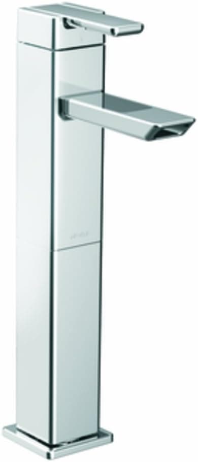 Moen CA6711 90-Degree One-Handle Low Arc Bathroom Faucet, Chrome