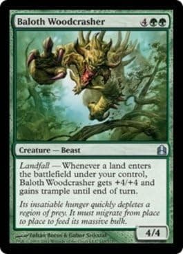 Magic The Gathering - Baloth Woodcrasher - Commander