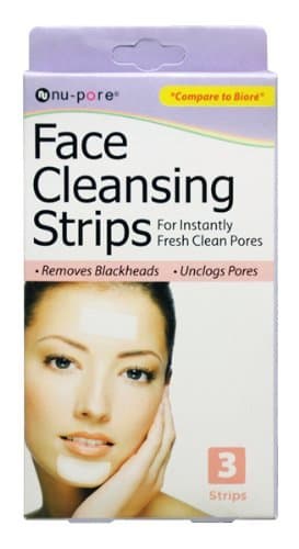 Nu-Pore Face Cleansing Strips, Bulk Case of 48