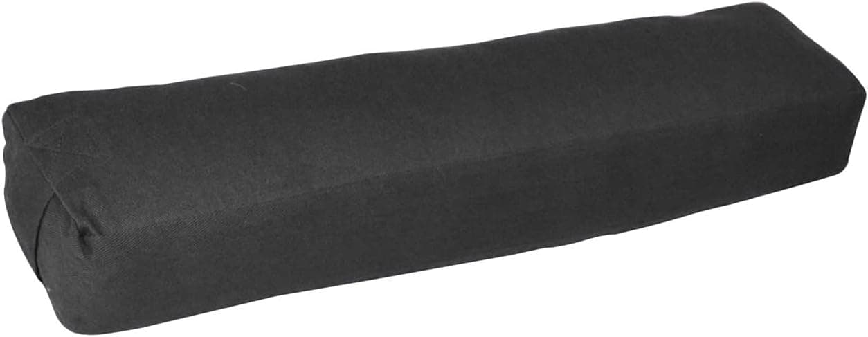 YogaAccessories Pranayama Cotton Yoga Bolster