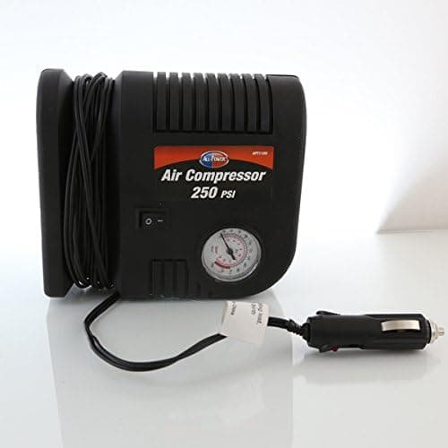 All-Power Portable Air Compressor 250 PSI 12 Volt With Car Charger