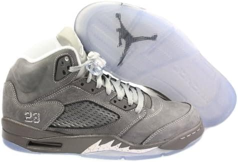 Air Jordan V (5) Retro (Light Graphite / White-Wolf Grey) 10 D(M) US