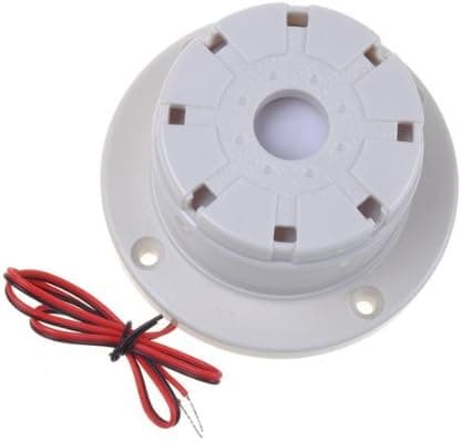 12V Wall Ceiling Mount Dual Tone Indoor Piezo Siren For Security Alarm Systems