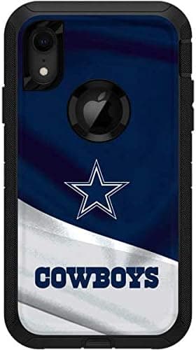 Skinit Decal Skin Compatible with OtterBox Defender iPhone XR - Officially Licensed NFL Dallas Cowboys Design