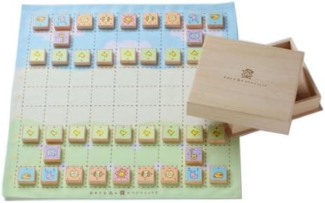 Okinamorino Dobutsu Shogi (Japan Impot) Wooden Japanese chess for child by GENTOSHA Education