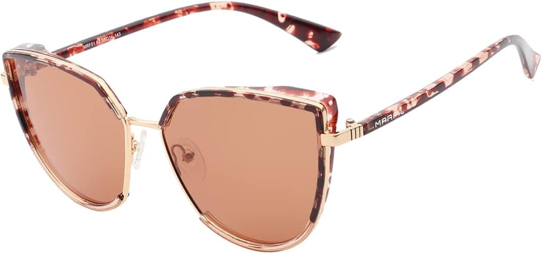 Marfil Berlin Polarized Sunglasses Uv 400 Filter elegant style for women lentes de sol para mujer
