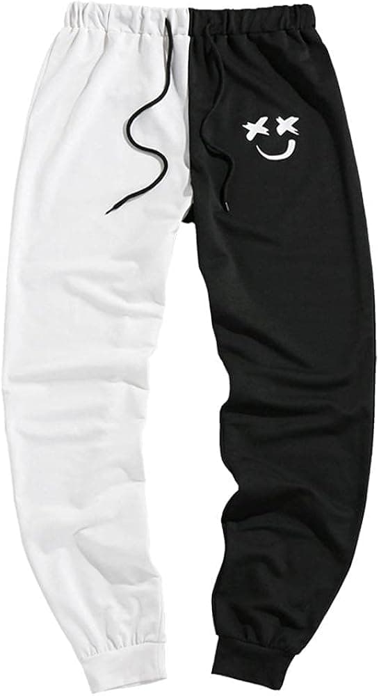 ZAFUL Women's High Waisted Sweatpants Two Tone Color Block Lounge Pants Athletic Joggers for Workout Yoga