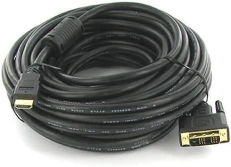 25' HDMI Male to DVI-D Male Digital Video Cable