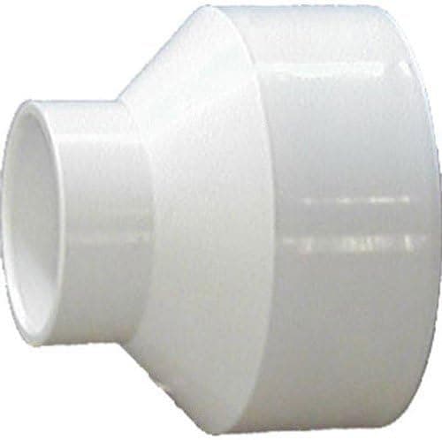 Genova Products 70143 PVC-DWV Reducing Couplings, 4" x 3"