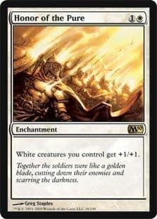 Magic The Gathering - Honor of The Pure - Magic 2010 - Foil