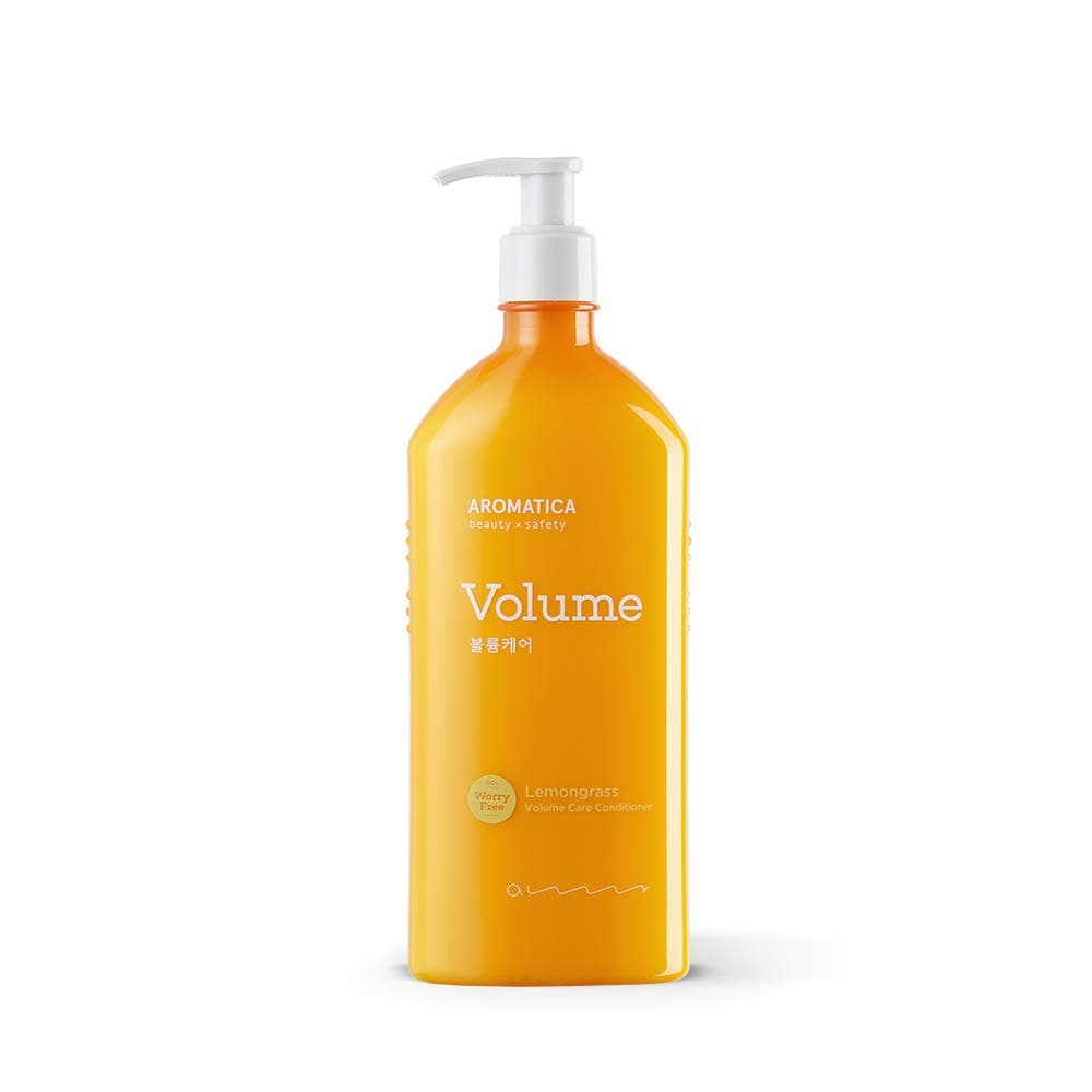 AROMATICA Lemongrass Volume Care Conditioner 13.53oz / 400ml, Silicone Free, Sulfate Free, Vegan