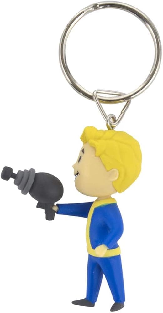 Numskull Fallout Keyring/Keychain Energy Weapon Vault Boy