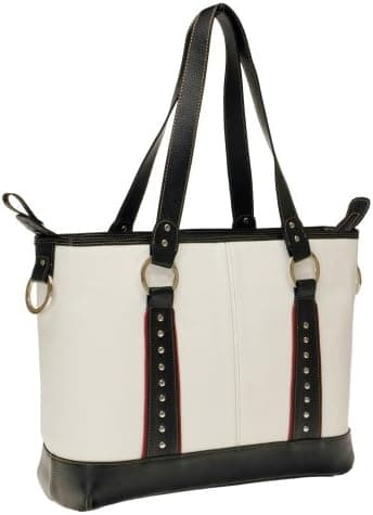 Icon-FMMN1-WHT Vinyl Notebook Case - White/Black