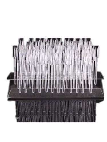 Autek 64 Tips Pop Sticks Nail Art Display Stand Practice Tool Uv Gel Acrylic Tips Rack Bs-24