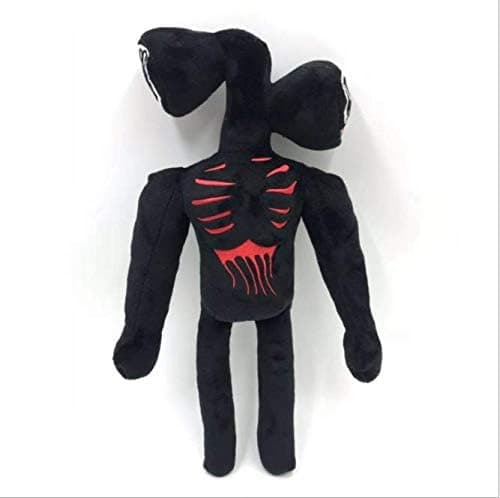 SCP Foundation Anime Siren Head Black Cat Toy Stuffed Plush Toys Doll for Birthday Gift, Kids Gift, Friends Gift, 15 inches-40 cm (Black)