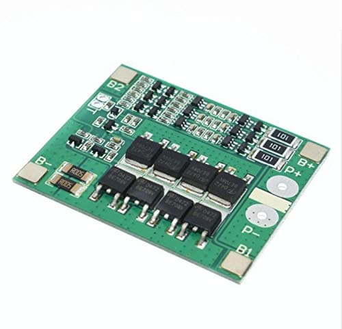2PCS 3 Serial 12V 18650 Lithium Battery Protection Board 11.1V 12.6V with Equalization 3S 25A Over-Current Over-Charge Protect with Balance for li-ion Battery Cell Pack Module